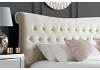5ft King Size Copenhagen Chesterfield Scroll Back Velour Upholstered Bed Frame 4